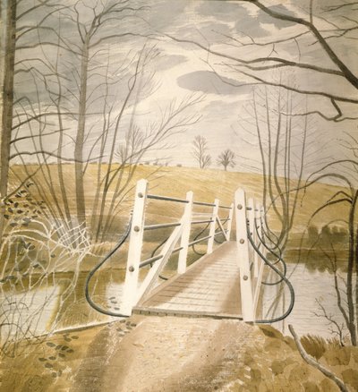 Ironbridge at Ewenbridge by Eric Ravilious